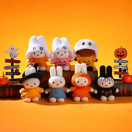 VIPO x Miffy Plush Keychain Blind Box - Halloween Series | MOOII