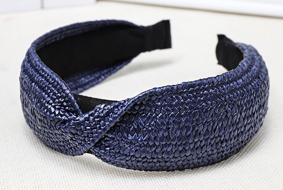 Thumbnail: Mooii Korean Style Vintage Weave Hair Band