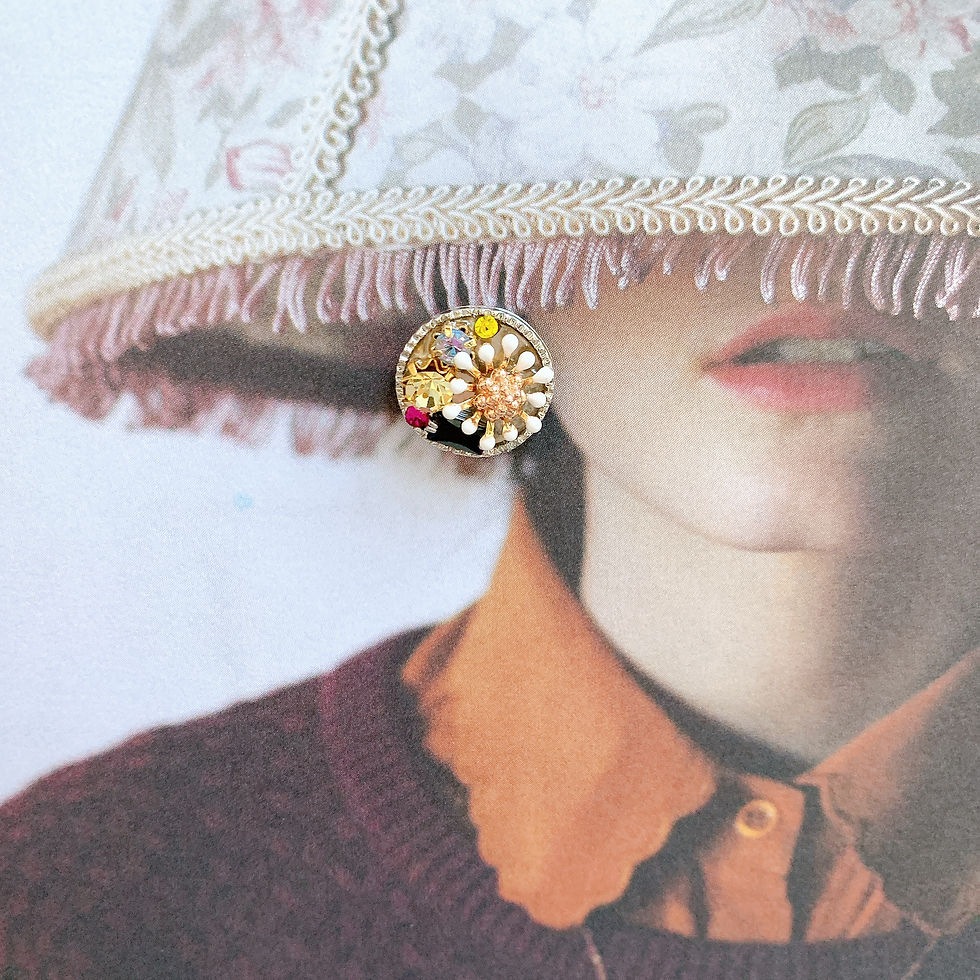 Thumbnail: MOOII Chrysanthemum Ear Studs