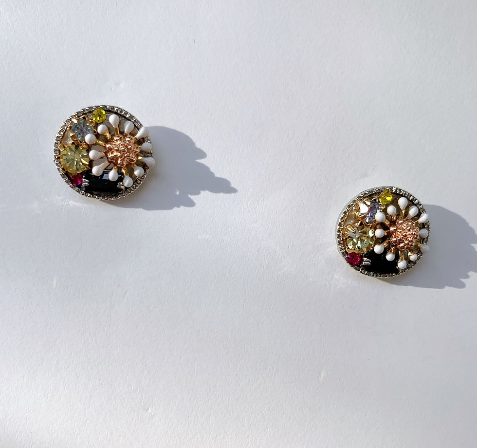 Thumbnail: MOOII Chrysanthemum Ear Studs