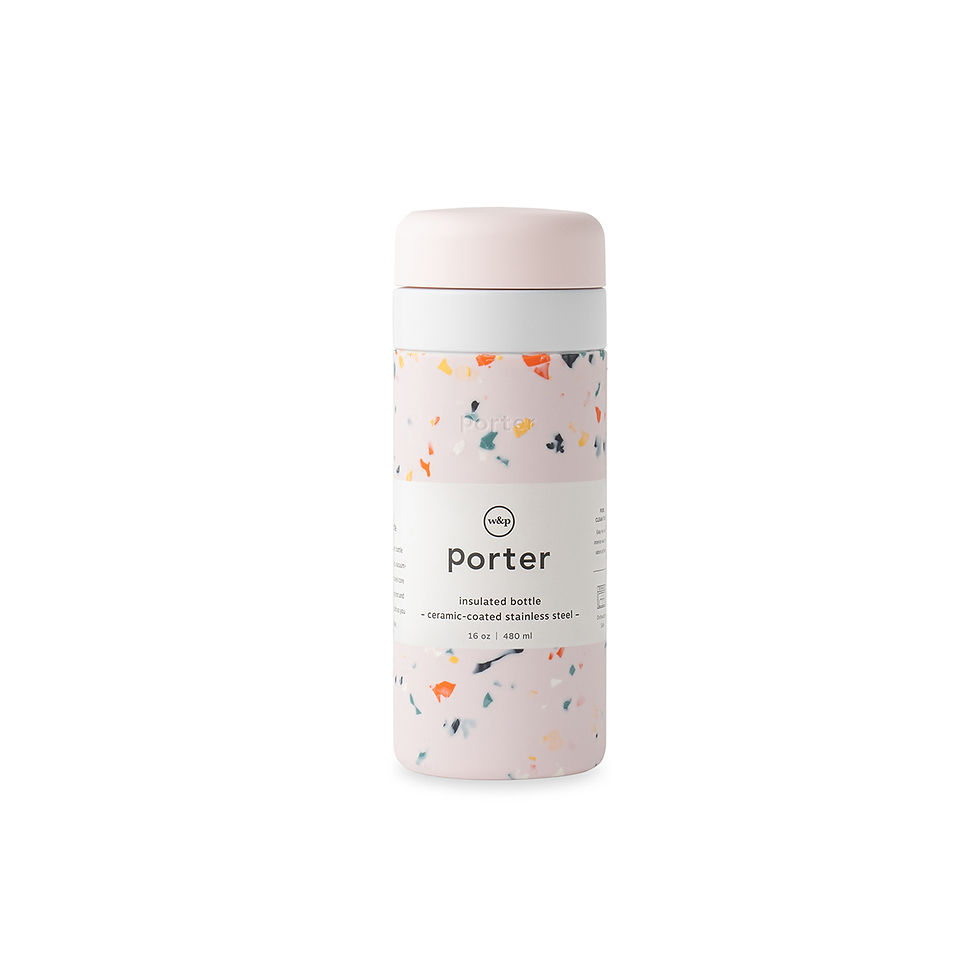 Thumbnail: Porter: Insulated Bottle Terrazzo 475ml