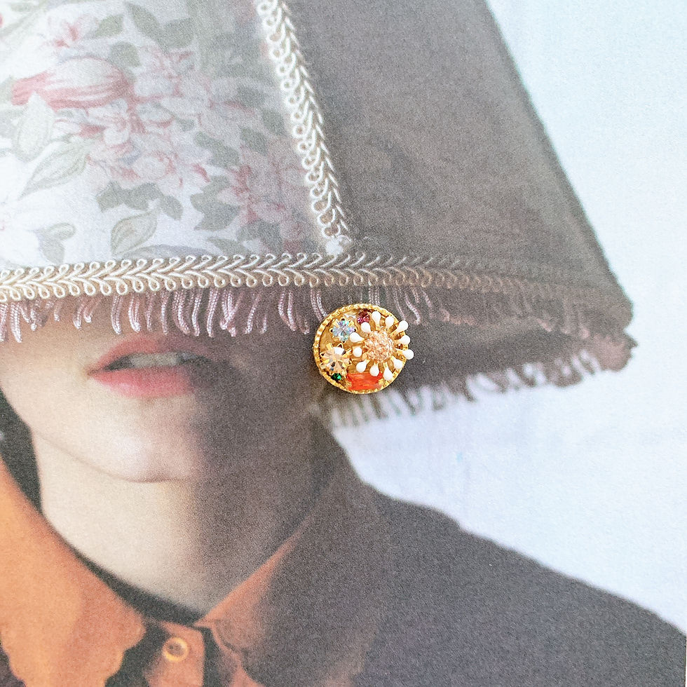 Thumbnail: MOOII Chrysanthemum Ear Studs