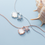 Thumbnail: Sterling Silver Shell and Starfish Necklace - MOOII