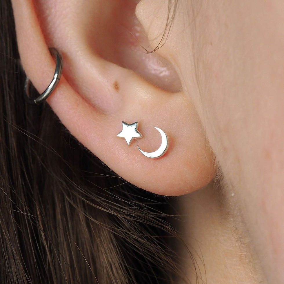 Thumbnail: Galaxy Sterling Silver Studs