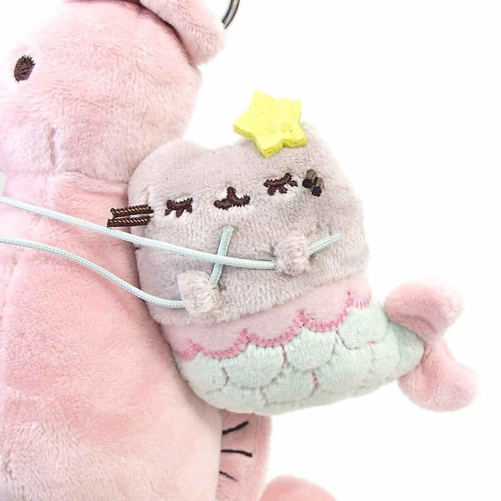 Thumbnail: Deluxe clip Pusheen Mermaid  Pusheen & Seahorse