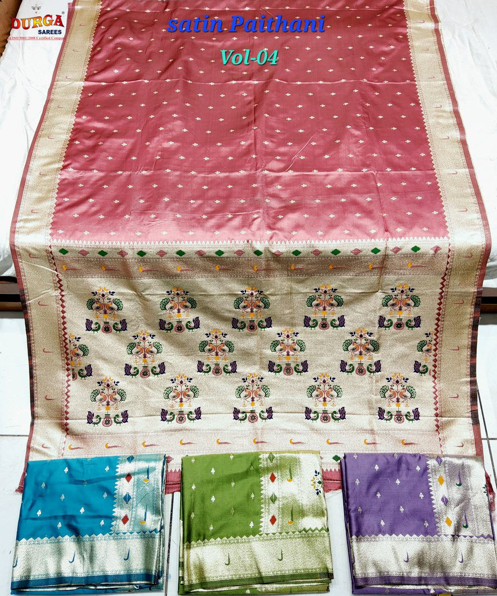 Satin Paithani