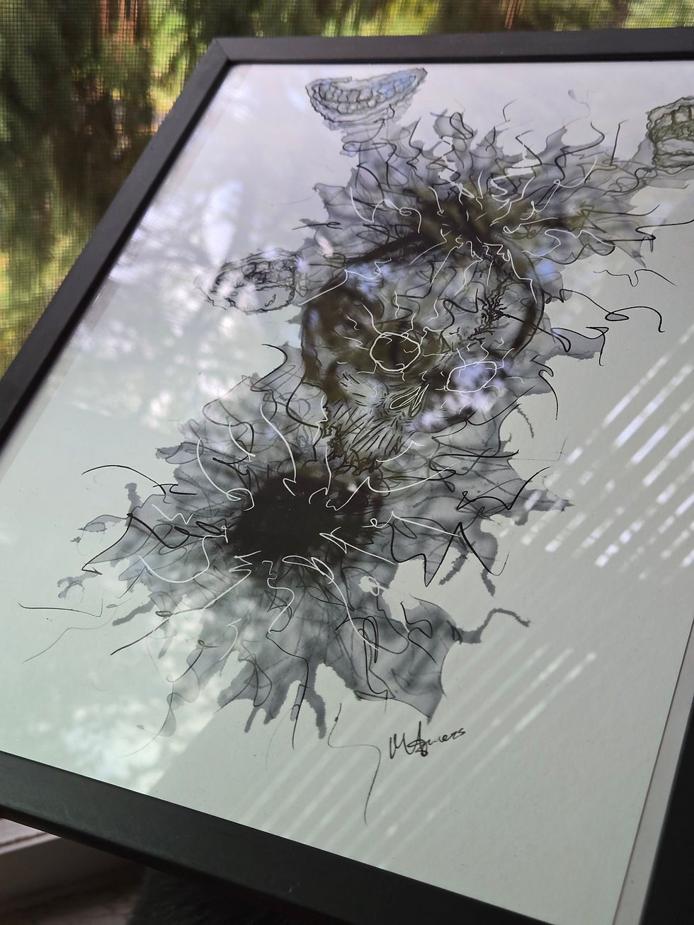 Break Print - framed