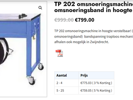 Omsnoeringsmachine: Complete Gids voor Veilig en Efficiënt Verpakken