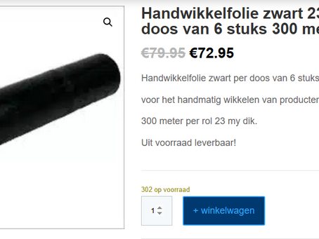Machinewikkelfolie voor pallets: Keuzehulp | Fixpack