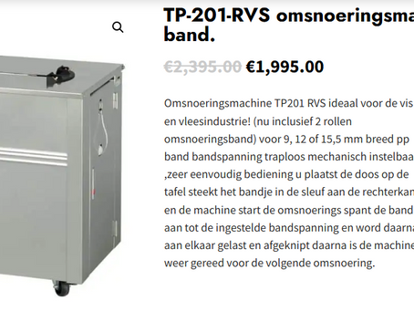 Omsnoeringsmachines: Efficiënt Verpakken met Fixpack