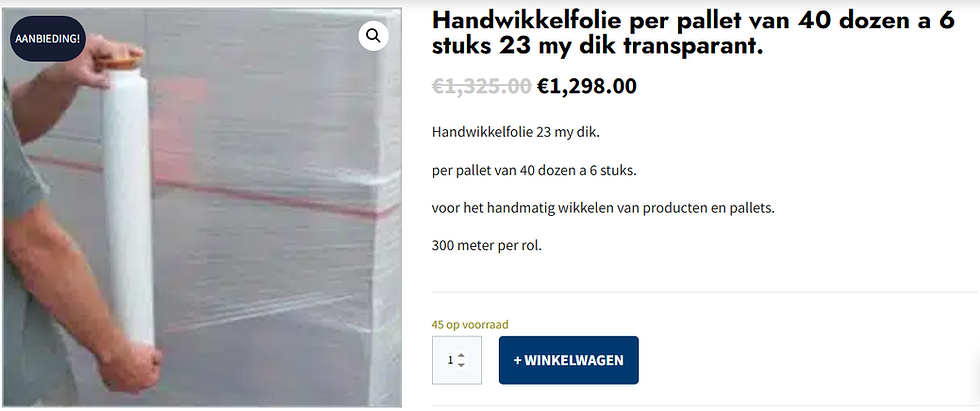 machinewikkelfolie