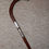 Thumbnail: Edwardian Walking Stick - Crook Handle W/ H/m Silver Collar & Details B'ham 1908