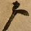 Thumbnail: Antique Walking Stick - Hand Carved Cobra Snake Handle & Patterned Shaft