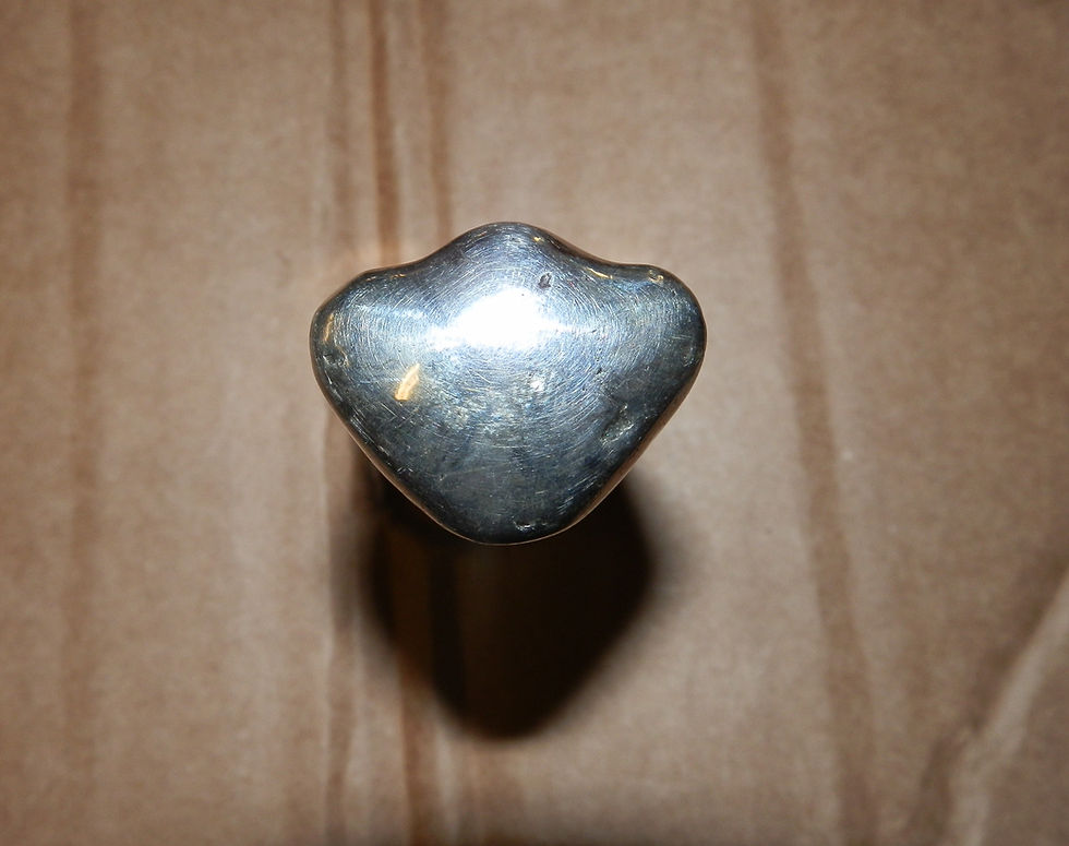 Thumbnail: Antique HM 1920 Silver Brigg Swagger Stick - Italian Battleship Andrea Doria