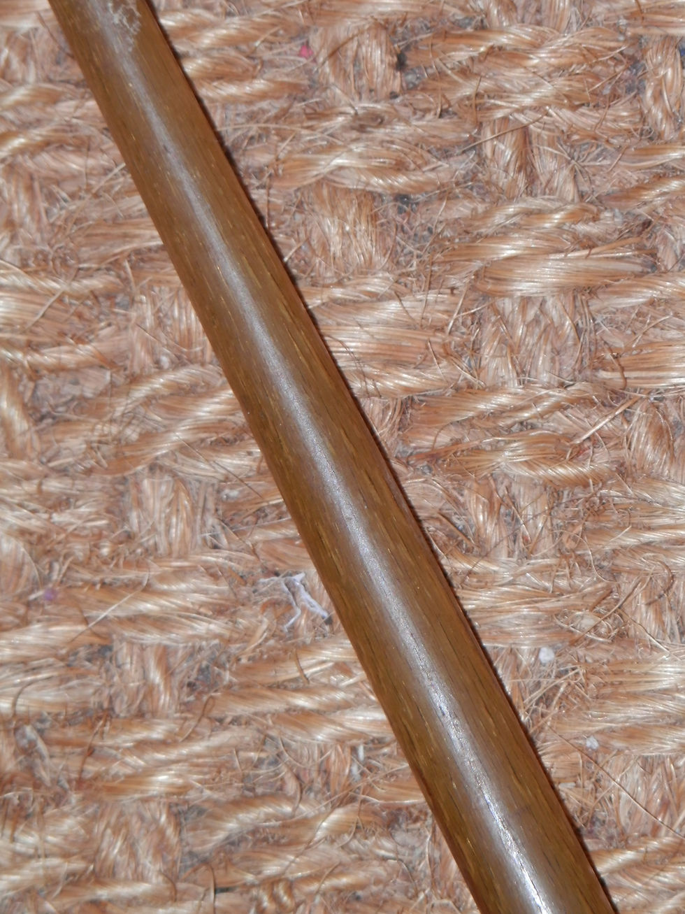 Thumbnail: Antique Rhino Horn Gold Top Lightweight Side Saddle Whip 66cm