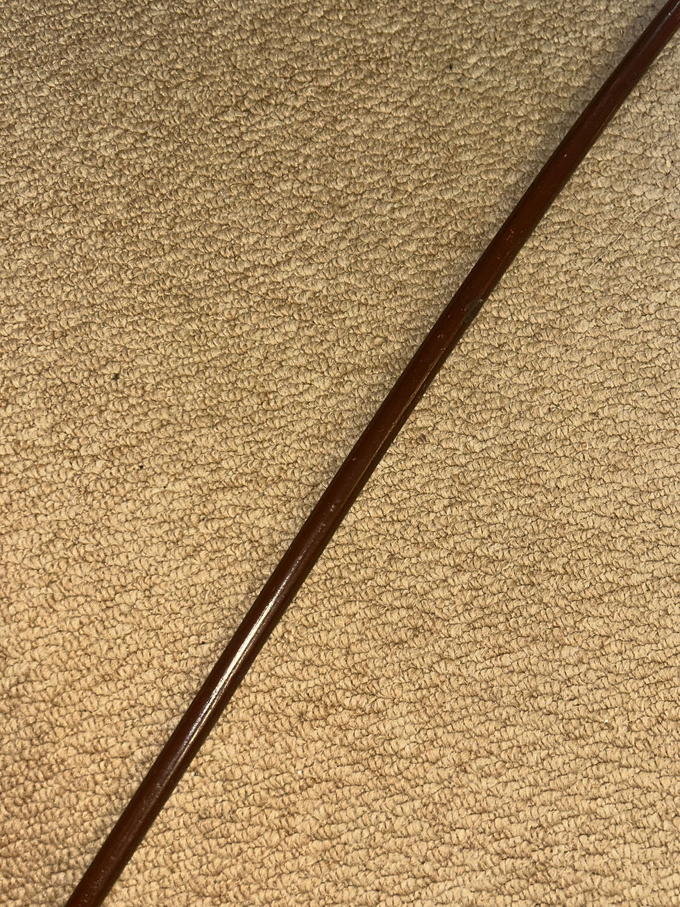 Thumbnail: WW1 British Columbia Military Swagger Stick - Canadian 62nd Battalion CEF Top