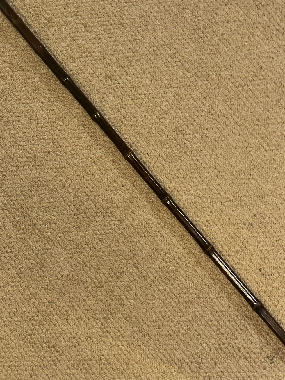 Thumbnail: Antique Buckingham Palace Gadget Walking Stick - Gold Furnishings Asprey London