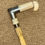 Thumbnail: Antique Maritime Whalebone Walking Stick - Fritz & Sterling Silver Furnishings