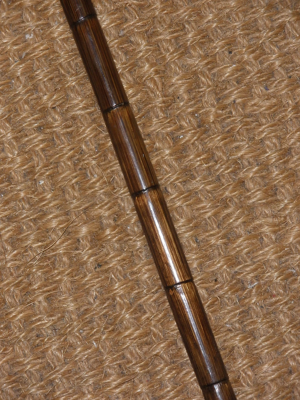 Thumbnail: Antique Brigg Bone Bird & Blossom Themed Dress Cane / Walking Stick 94cm