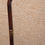 Thumbnail: Antique Palm Wood Walking Stick / Cane Fritz Handle Gold End & Collar 88cm Long