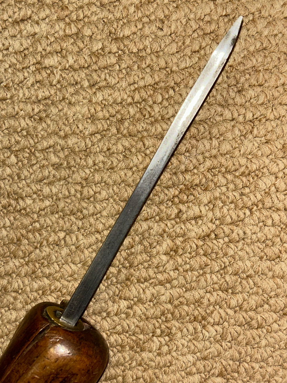 Thumbnail: Antique Gadget Walking Stick - Flick Stick Concealed Spike