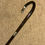 Thumbnail: Edwardian Petite Walking Stick Cane - Crook & Hallmarked 1905 Silver Furnishings