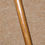 Thumbnail: Antique Malacca Walking Stick Cane Hallmarked 1919 Silver Mushroom Top J Howell