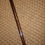 Thumbnail: Antique HM 1872 Silver Dress Cane - With Dogs Head Silk Glove Holder Top - 85cm