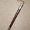 Thumbnail: Antique Youths Hunting / Riding Whip / Crop - Silver Collar & Leather Handle