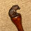Thumbnail: Antique Walking Stick Cane - Hand-Carved Black Forrest Bear Top