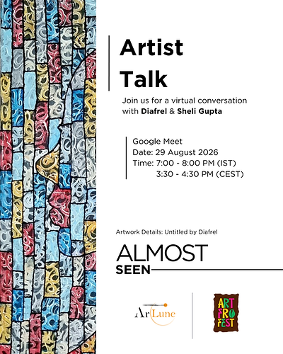 Sheli Gupta & Diafrel: Artist's Talk