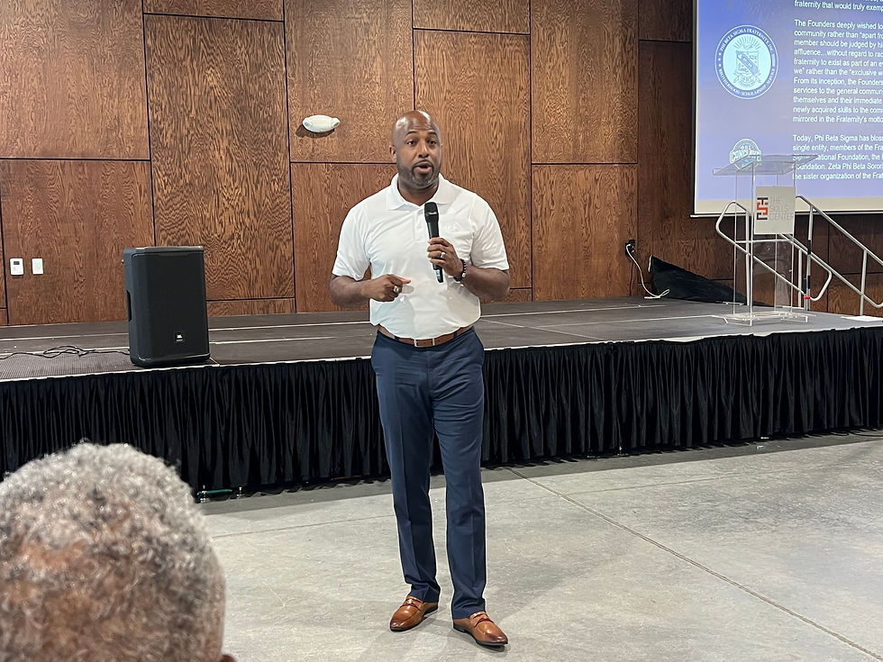 Chris V. Rey, JD, Immediate Past International President of Phi Beta Sigma Fraternity, Inc.
