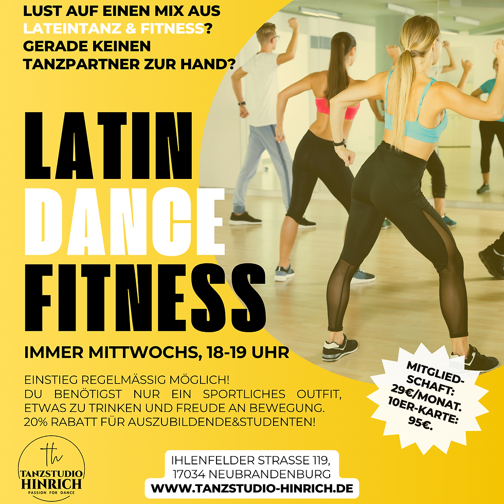 Neueinstieg möglich: Latin Dance Fitness