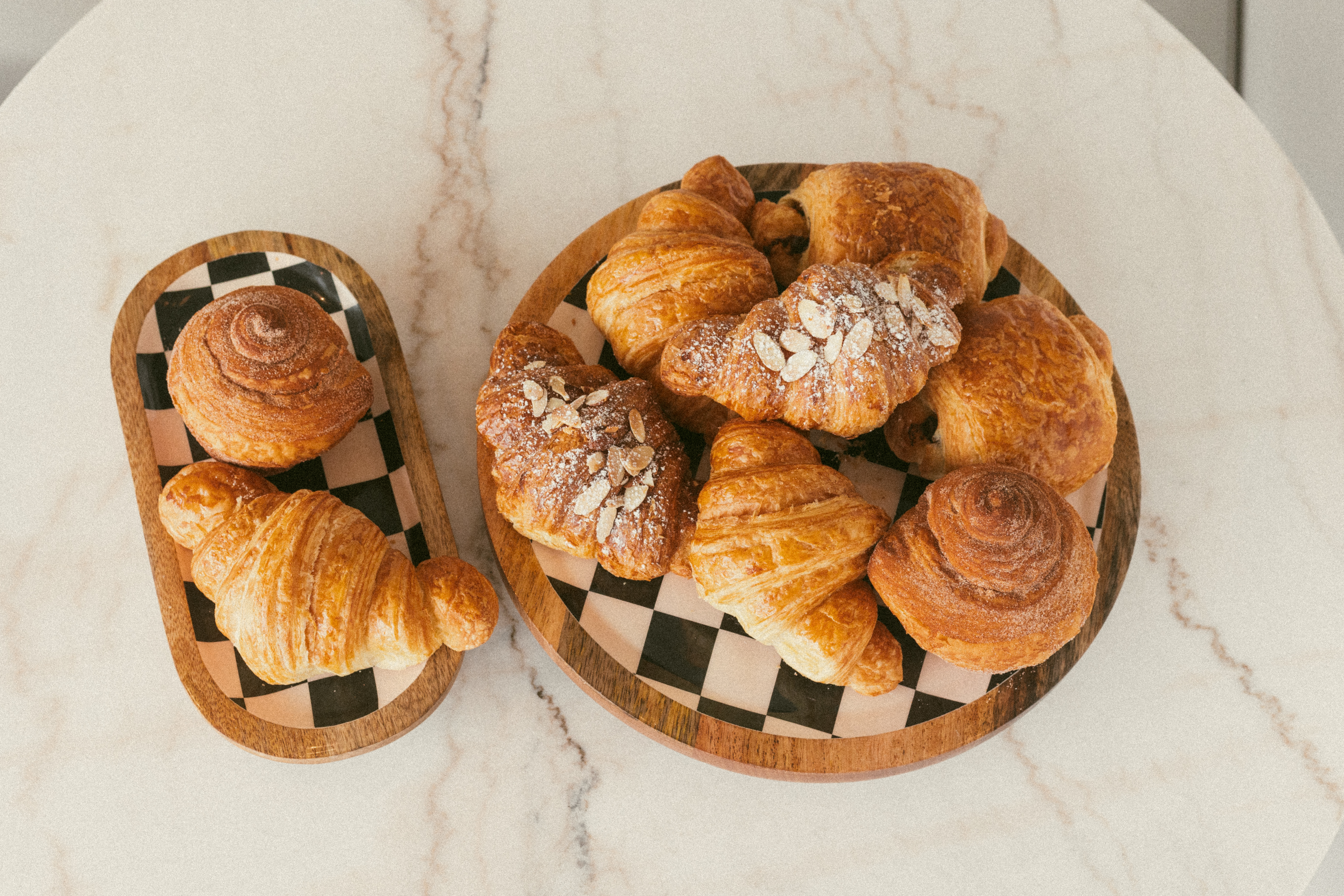 Arranged Food and Objects