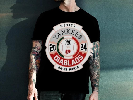 Original New York Yankees Vs Mexico Diablos 2024 Shirt