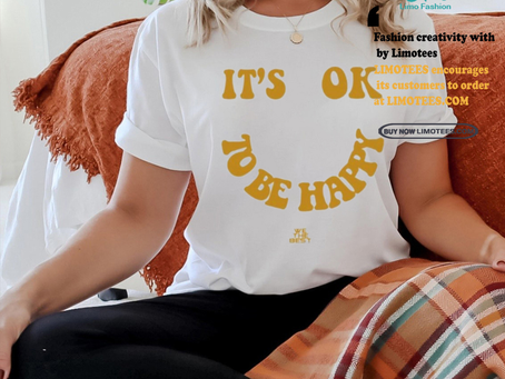 2024 DJ KHALED It’s Ok To Be Happy White Smile Shirt