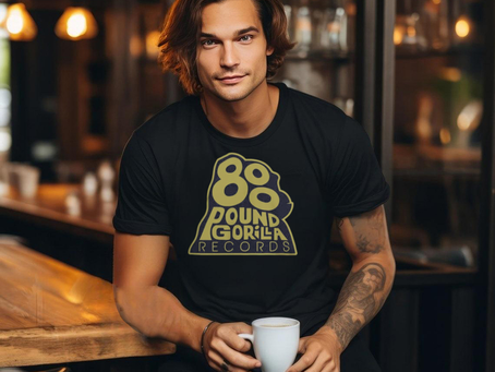 800 Pound Gorilla Records Black Shirt