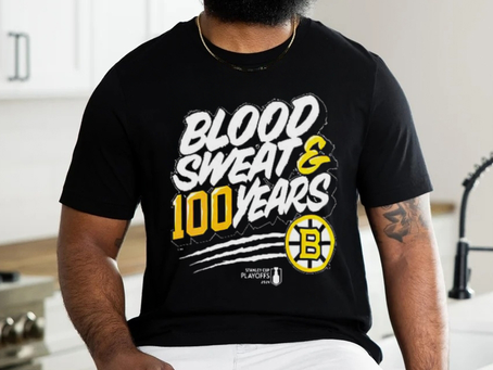 Boston Bruins 2024 Stanley Cup Playoffs Slogan T Shirt
