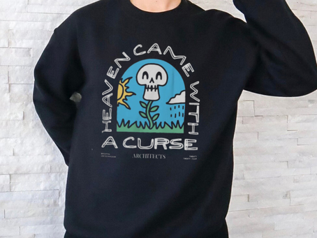 Architects Merch Heaven Came With A Curse Shirt