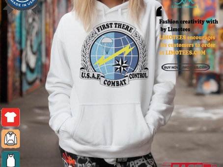 Official Air Force Falcons First There USAF Combat Control Shirt