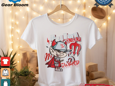 Trevor Bauer Sword Diablo’s Cartoon Shirt