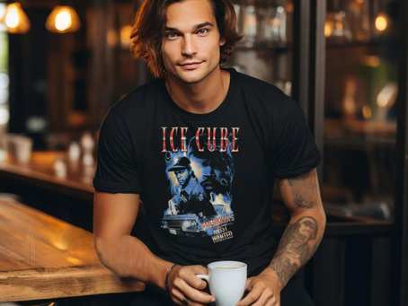 Ice Cube Merch Amw Smoky Collage Shirt