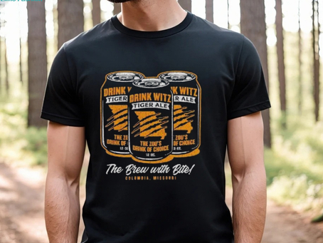 Drink Witz Tiger Ale The Zou’s Drink Of Choice The Brew With Bite Shirt