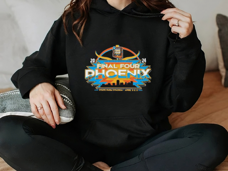 Official 2024 The road ends here Final Four Phoenix Shirt