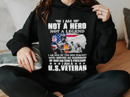 I Am Not A Hero Not A Legend Our Nation Freedom Us Veteran Usa Flag shirt