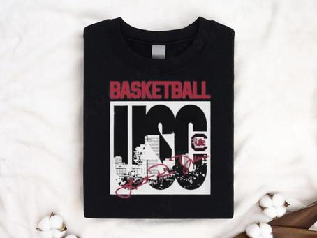 Gamecock Basketball Coaches Signatures Shirt