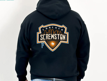 Forever Screwston Black Shirt