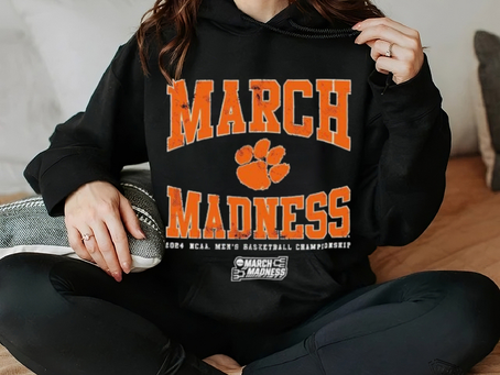 Clemson Men’s Basketball March Madness feet dog shirt