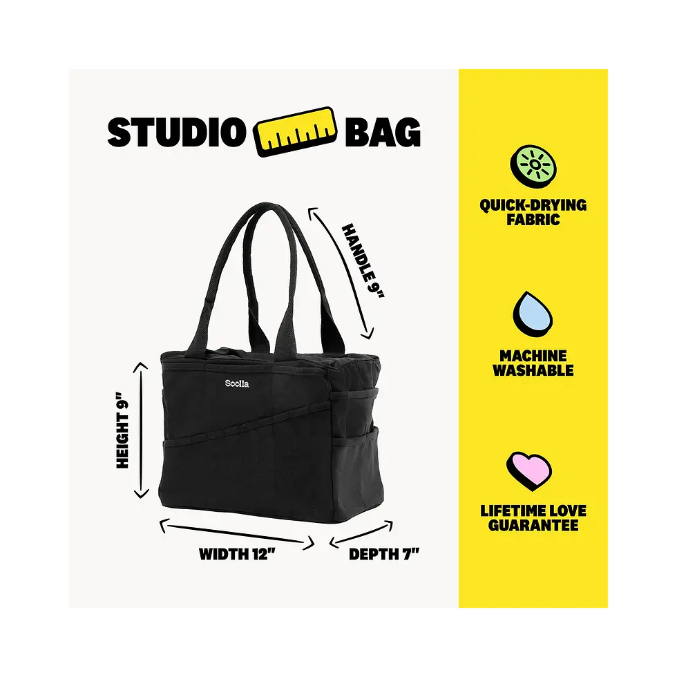 Thumbnail: SOOLLA® STUDIO BAG - BLACKOUT