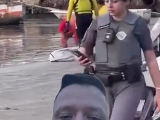 Corpo é encontrado na praia dos Astúrias
